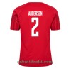 Danmark Joachim Andersen 2 Hjemme VM 2022 - Herre Fotballdrakt